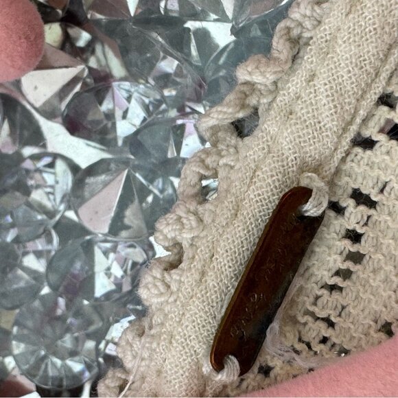 Free people dress Aztec embroidered embroidery cream white boho hippie flowy - Picture 7 of 13